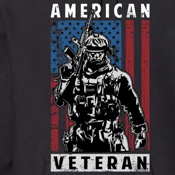 American Veteran Premium Hoodie