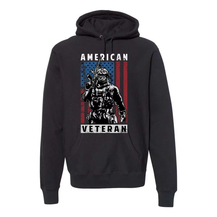 American Veteran Premium Hoodie