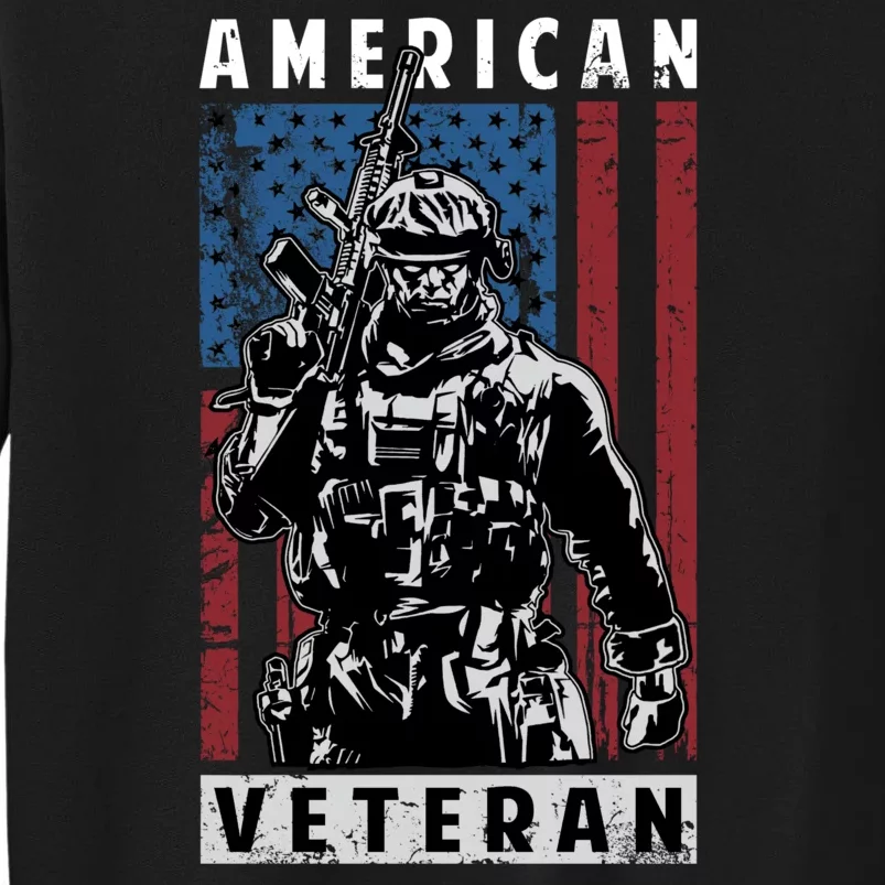 American Veteran Tall Sweatshirt