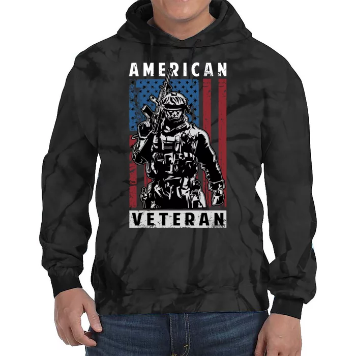 American Veteran Tie Dye Hoodie