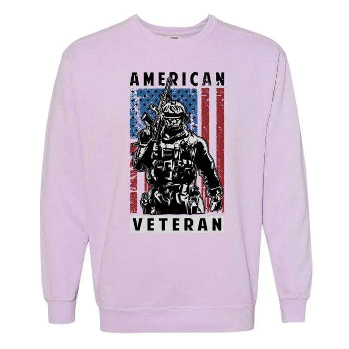 American Veteran Garment-Dyed Sweatshirt