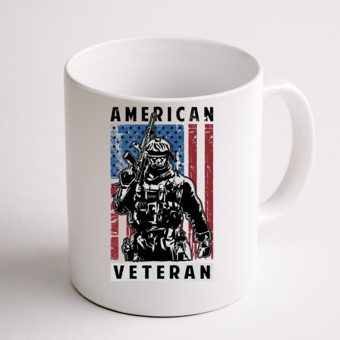 American Veteran Front & Back Coffee Mug