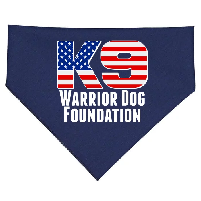 American Warrior K9 Dog Foundation USA-Made Doggie Bandana