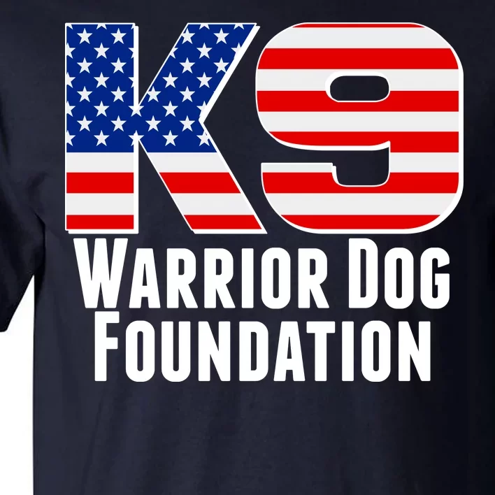 American Warrior K9 Dog Foundation Tall T-Shirt