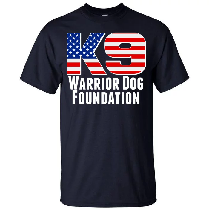 American Warrior K9 Dog Foundation Tall T-Shirt