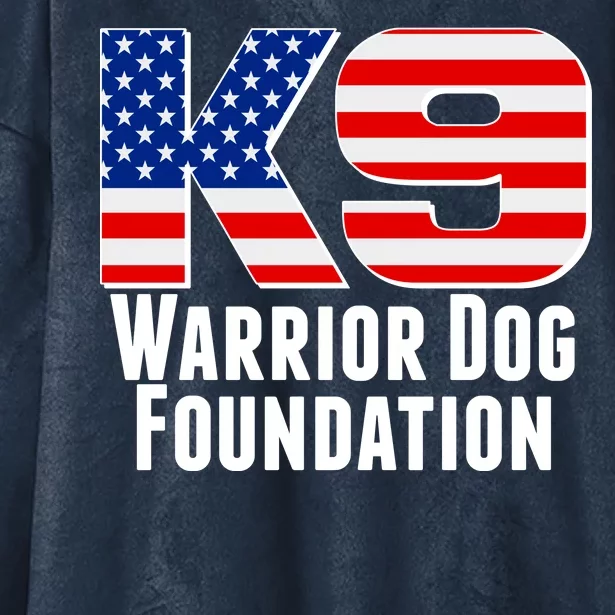 American Warrior K9 Dog Foundation Hooded Wearable Blanket