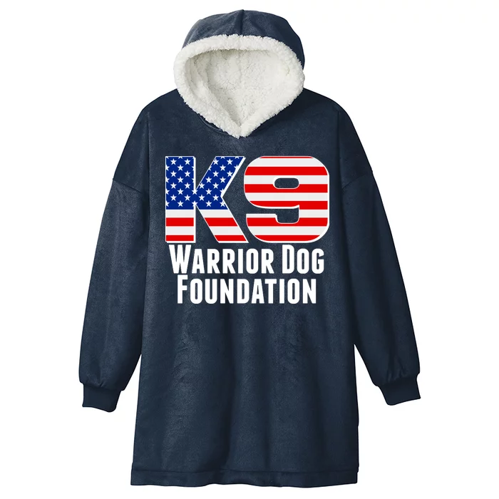 American Warrior K9 Dog Foundation Hooded Wearable Blanket