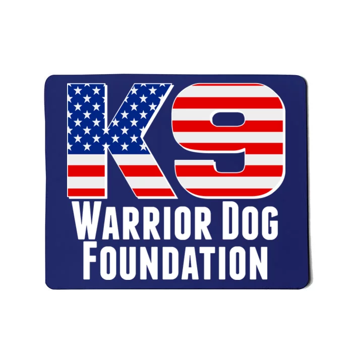 American Warrior K9 Dog Foundation Mousepad