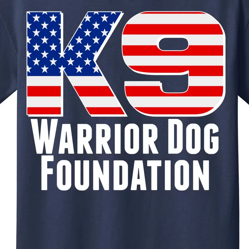 American Warrior K9 Dog Foundation Kids T-Shirt