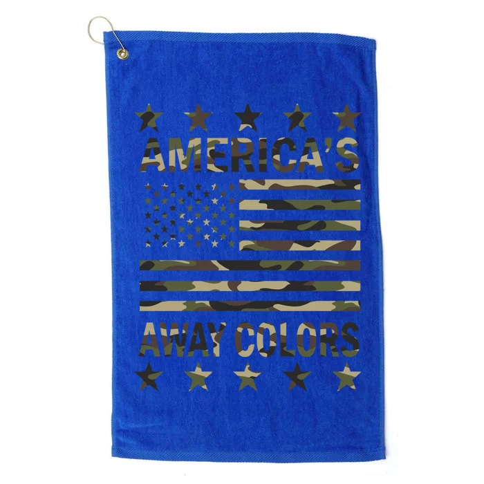 America's Away Colors Platinum Collection Golf Towel