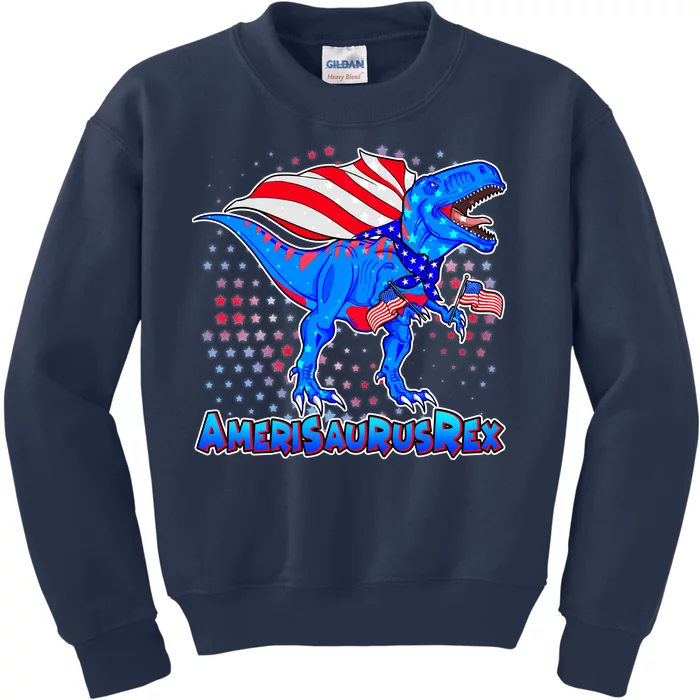 Amerisaurus Rex Kids Sweatshirt