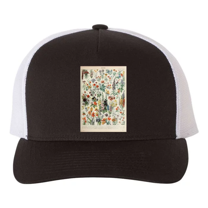 Adolphe Millot Fleurs A Yupoong Adult 5-Panel Trucker Hat