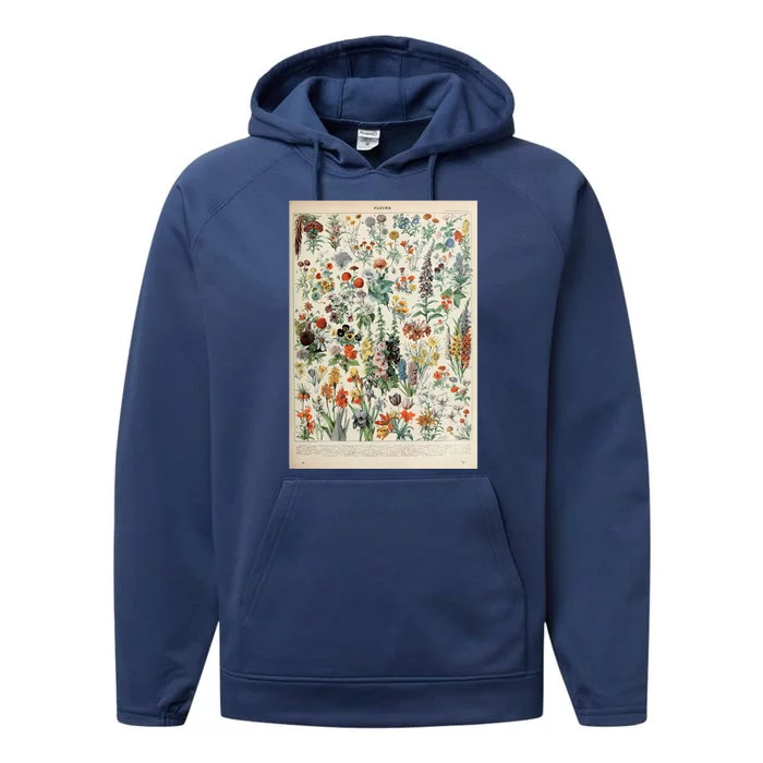 Adolphe Millot Fleurs A Performance Fleece Hoodie