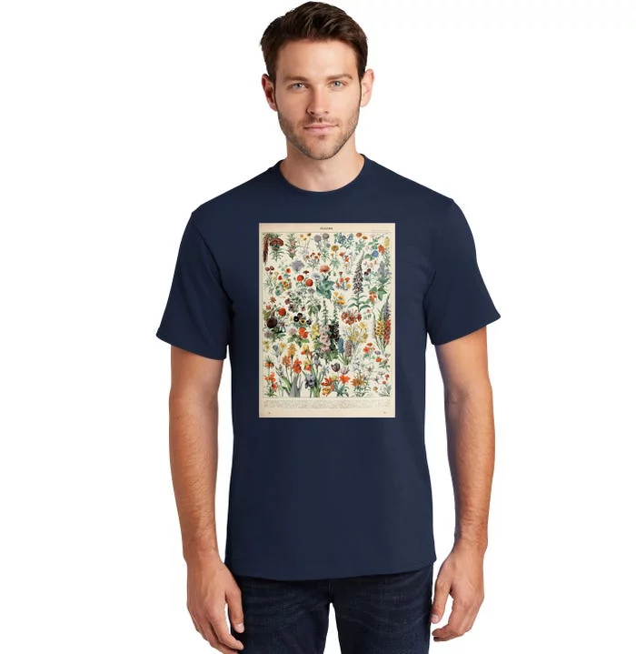 Adolphe Millot Fleurs A Tall T-Shirt