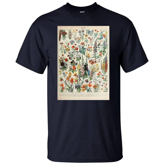 Adolphe Millot Fleurs A Tall T-Shirt