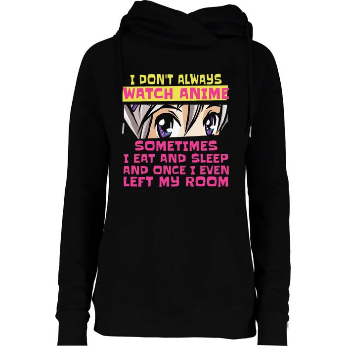 Anime Merch For Teen Girls  Boys Kawaii Anime Lover Womens Funnel Neck Pullover Hood