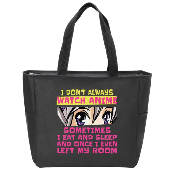 Anime Merch For Teen Girls  Boys Kawaii Anime Lover Zip Tote Bag