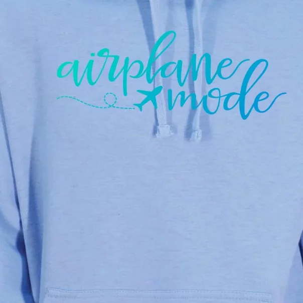 Airplane Mode Funny Vacation Travel Adventure Matching Gift Unisex Surf Hoodie