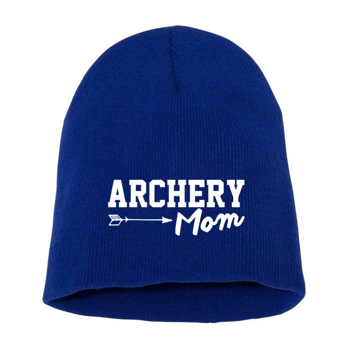 Archery Mom Funny Bow Hunting Archery Mothers Day Funny Gift Short Acrylic Beanie