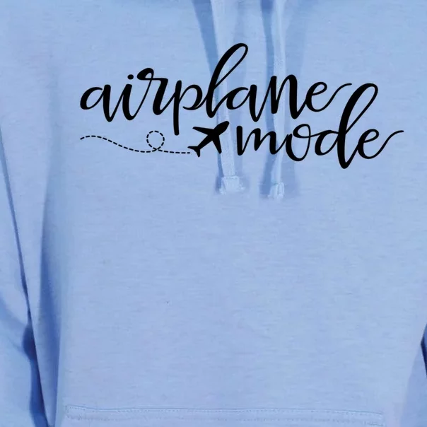 Airplane Mode Funny Vacation Travel Adventure Matching Gift Unisex Surf Hoodie