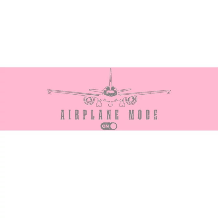 Airplane Mode Funny Pilot Aviation Bumper Sticker