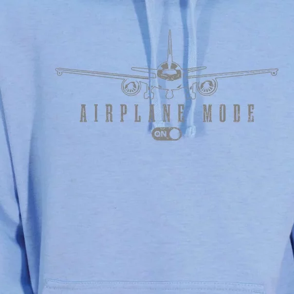 Airplane Mode Funny Pilot Aviation Unisex Surf Hoodie