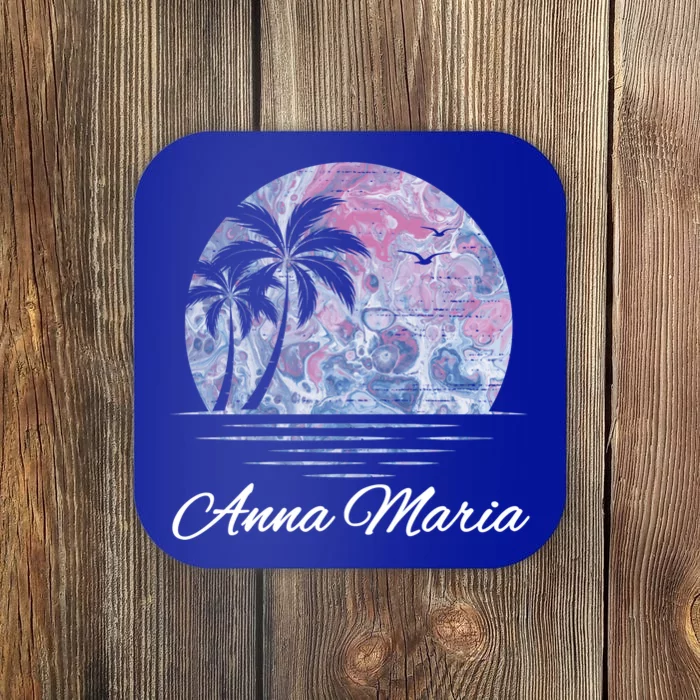 Anna Maria Florida Vacation Beach Island Family Group Gift Coaster