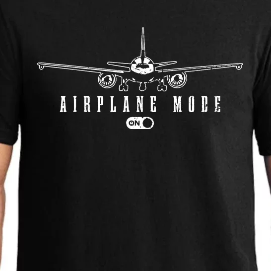 Airplane Mode Funny Pilot Aviation Pajama Set