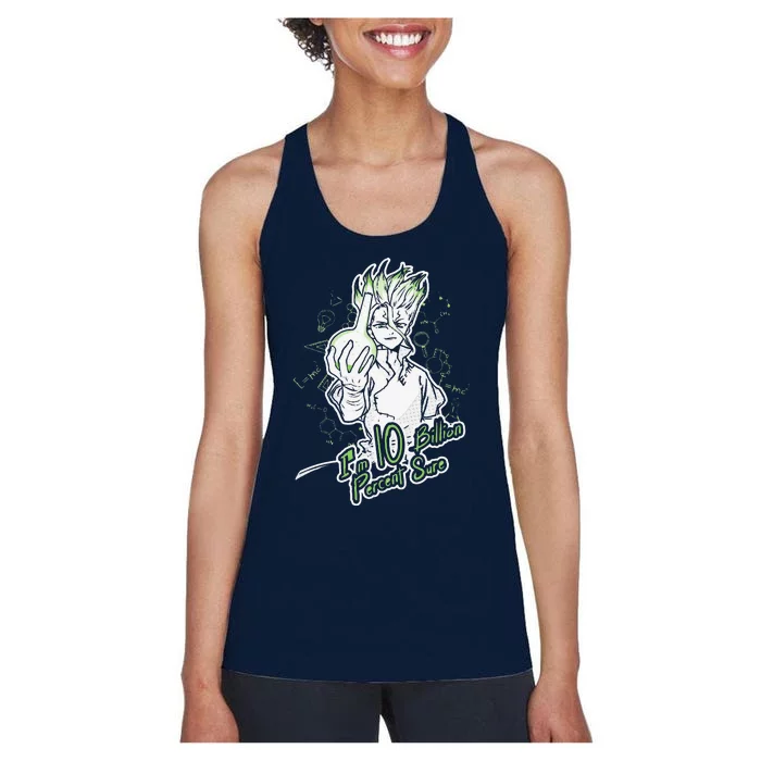 Anime Manga For Fan With Stone Style Women's Racerback Tank