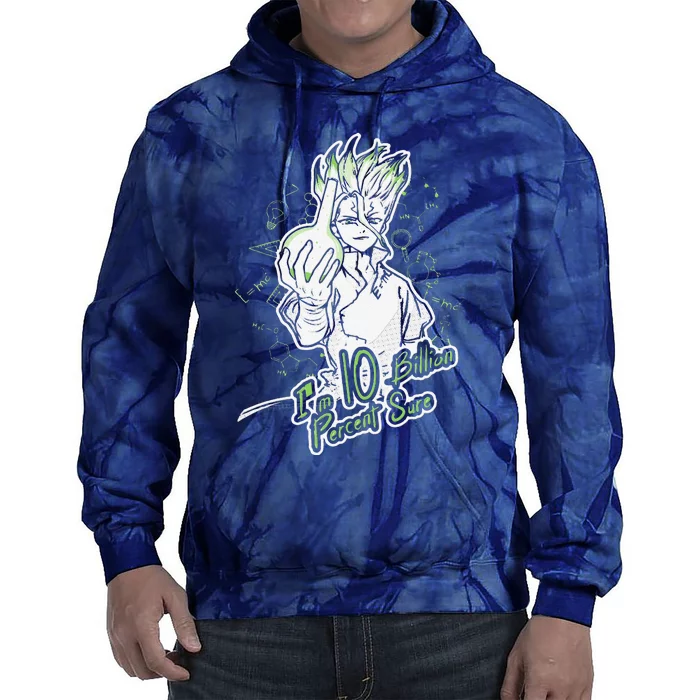 Anime Manga For Fan With Stone Style Tie Dye Hoodie