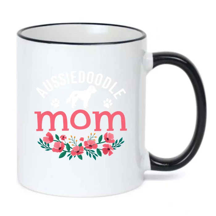 Aussiedoodle Mom Funny Gift Cute Dog Lover Owner Christmas Gift Black Color Changing Mug