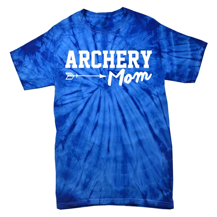 Archery Mom Funny Bow Hunting Archery Mothers Day Gift Tie-Dye T-Shirt