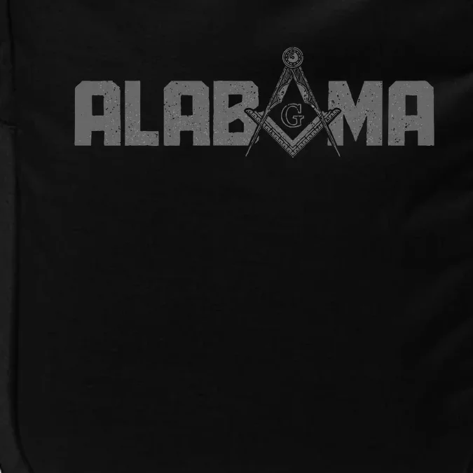 Alabama Mason Freemason Masonic Square & Compass Impact Tech Backpack