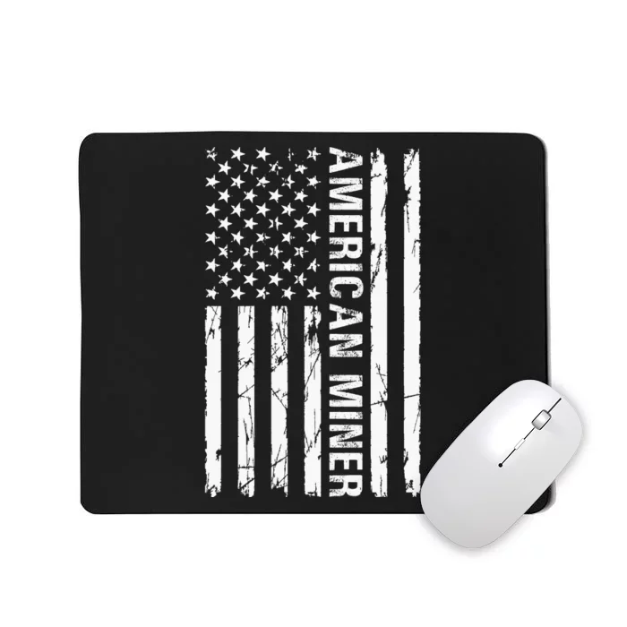 American Miner Funny American Miner Mousepad