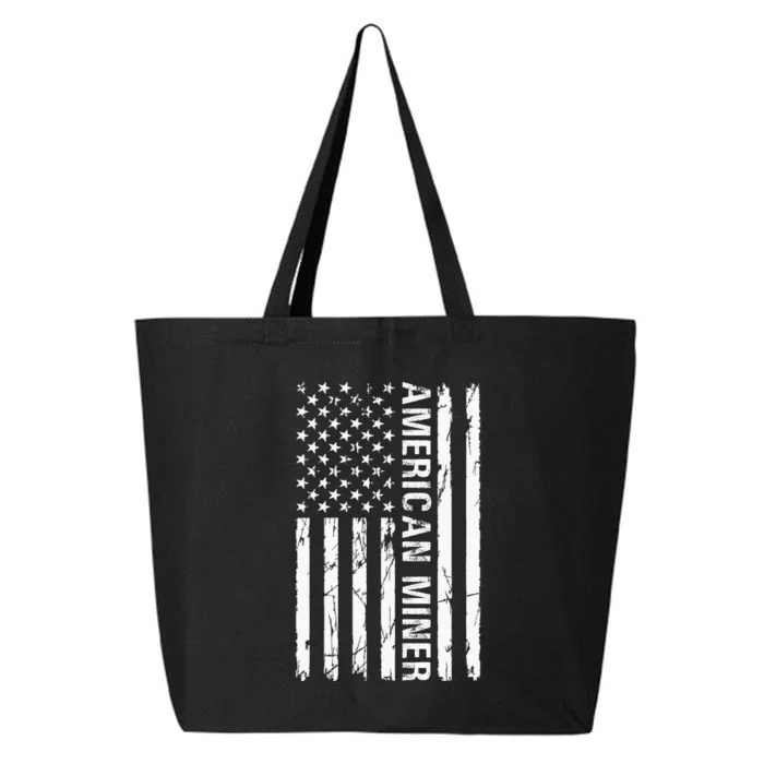 American Miner Funny American Miner 25L Jumbo Tote