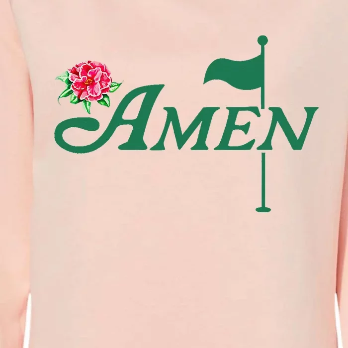 Amen Master Golf Azalea Tournament Pink Golfing Womens California Wash Sweatshirt