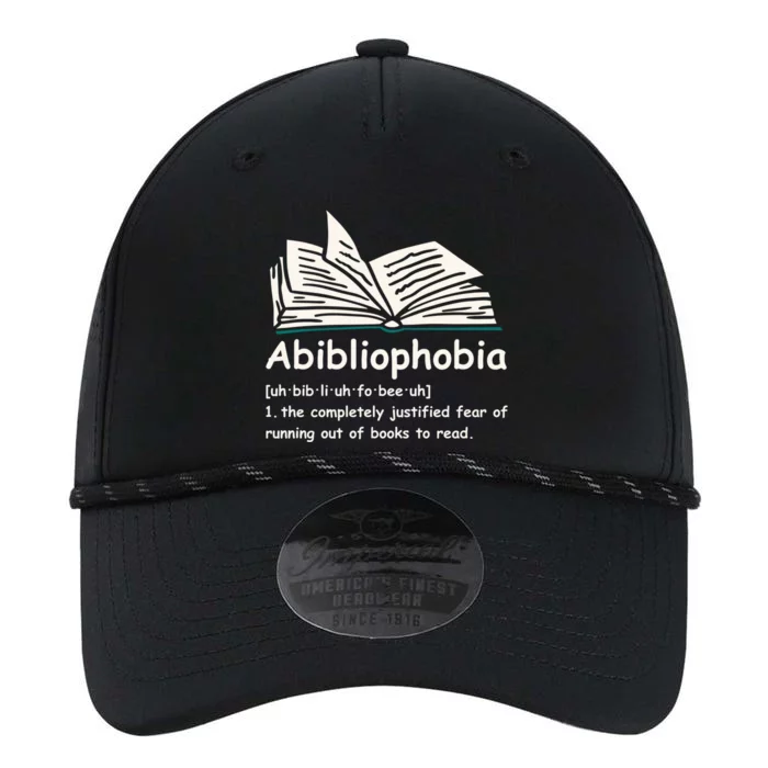 Abibliophobia Meaningful Gift Reading Bookworm Reader Funny Gift Performance The Dyno Cap