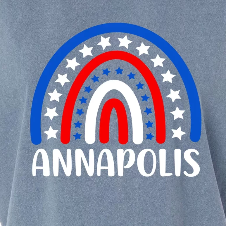 Annapolis Maryland Gift I Love Annapolis Usa Gift Garment-Dyed Women's Muscle Tee