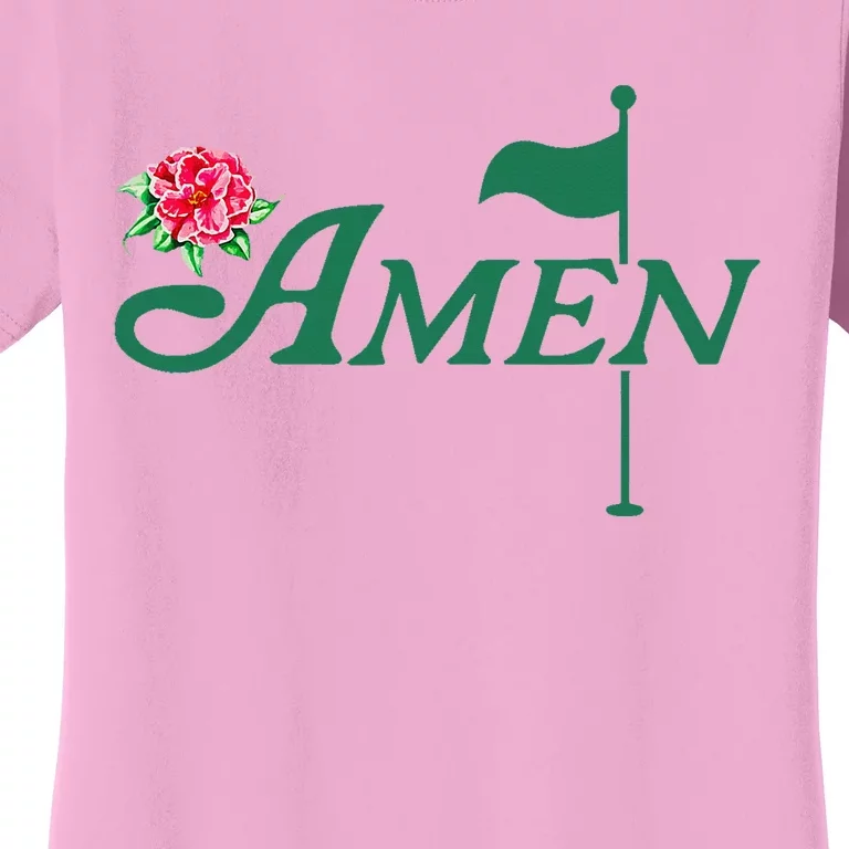 Amen Master Golf Azalea Tournament Women's T-Shirt