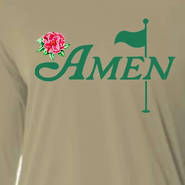 Amen Master Golf Azalea Tournament Cooling Performance Long Sleeve Crew