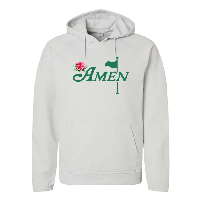 Amen Master Golf Azalea Tournament Performance Fleece Hoodie