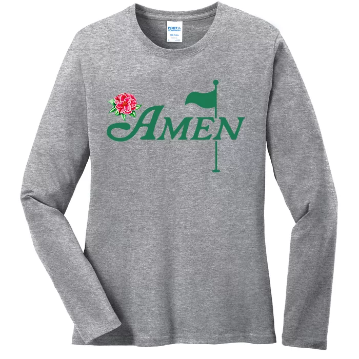 Amen Master Golf Azalea Tournament Ladies Long Sleeve Shirt