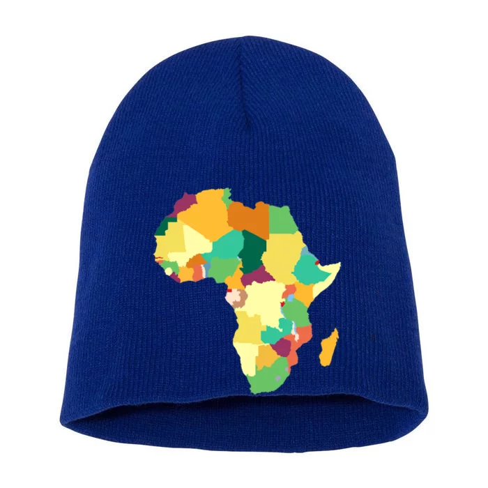 African Map Gift American Gift Beautiful Black History Blm Cool Gift Short Acrylic Beanie