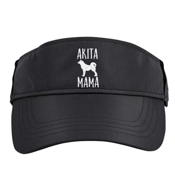 Akita Mama Gift Akita Mom Pet Dog Owner Mother Adult Drive Performance Visor