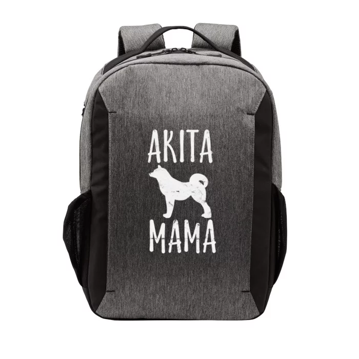 Akita Mama Gift Akita Mom Pet Dog Owner Mother Vector Backpack