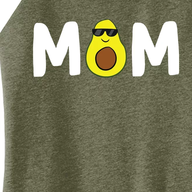 Avocado Mom Guacamole Mom Vegan Mom Avocados Gift Women’s Perfect Tri Rocker Tank