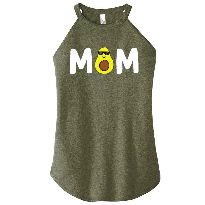 Avocado Mom Guacamole Mom Vegan Mom Avocados Gift Women’s Perfect Tri Rocker Tank