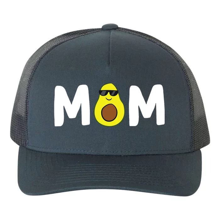 Avocado Mom Guacamole Mom Vegan Mom Avocados Gift Yupoong Adult 5-Panel Trucker Hat