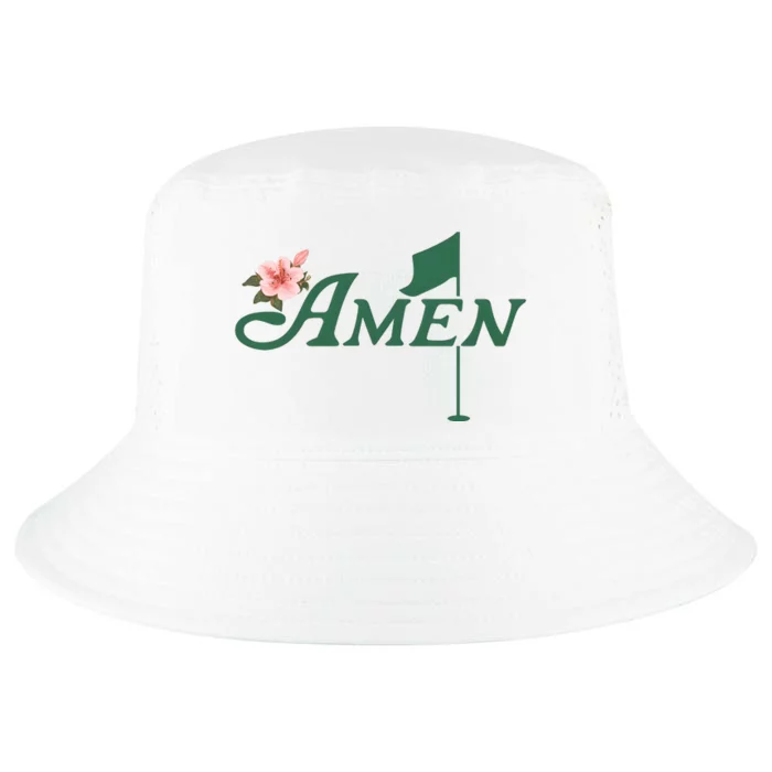 Amen Masters Golf Golfer Lover Team Cool Comfort Performance Bucket Hat