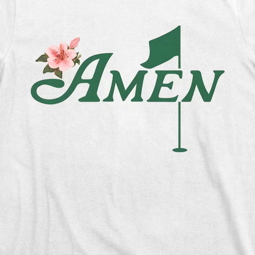 Amen Masters Golf Golfer Lover Team T-Shirt